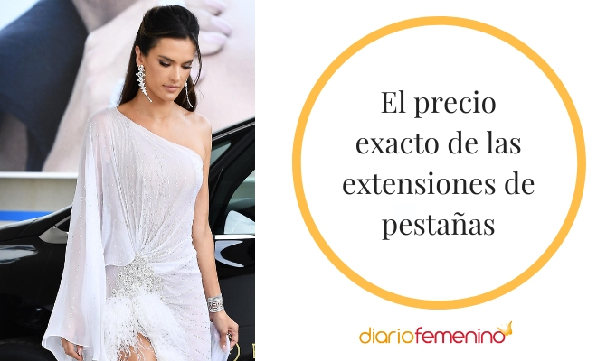 Cuál es el precio de las extensiones de pestañas